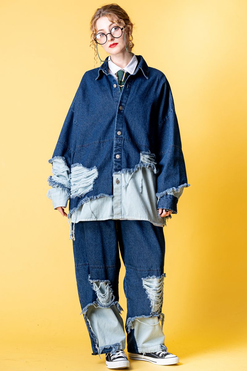 ☆COZY☆ Fold ニットタイ ネイビー an meets zakka ボーダー柄ニットタイ/ニットネクタイ
