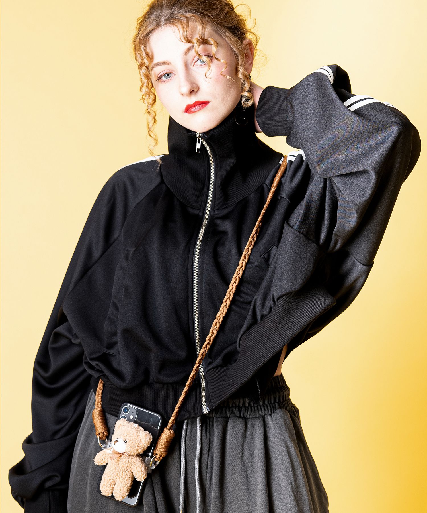 an meets zakka クマのぬいぐるみスマホショルダー : ankoROCK - 通販