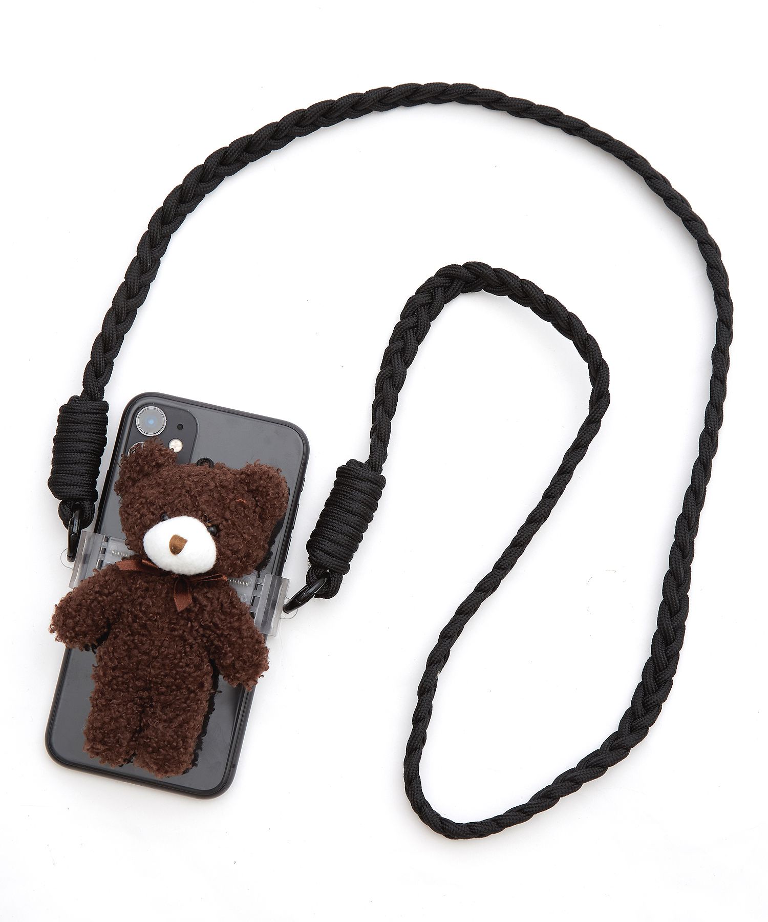 an meets zakka クマのぬいぐるみスマホショルダー : ankoROCK - 通販