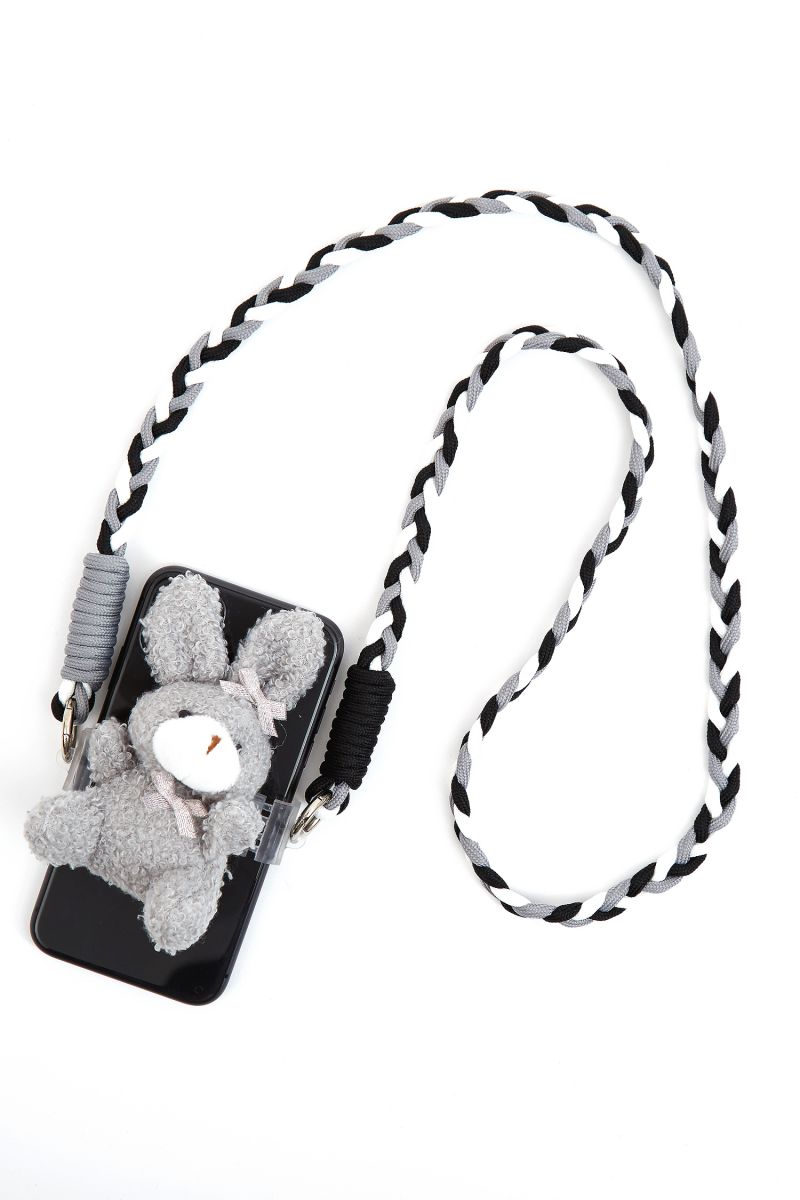 an meets zakka ウサギのぬいぐるみスマホショルダー : ankoROCK