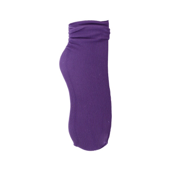 靴下 レディース ソックス クルー ショート カラフル 白 深紫 橙 灰色 フットウェア レッグウェ...