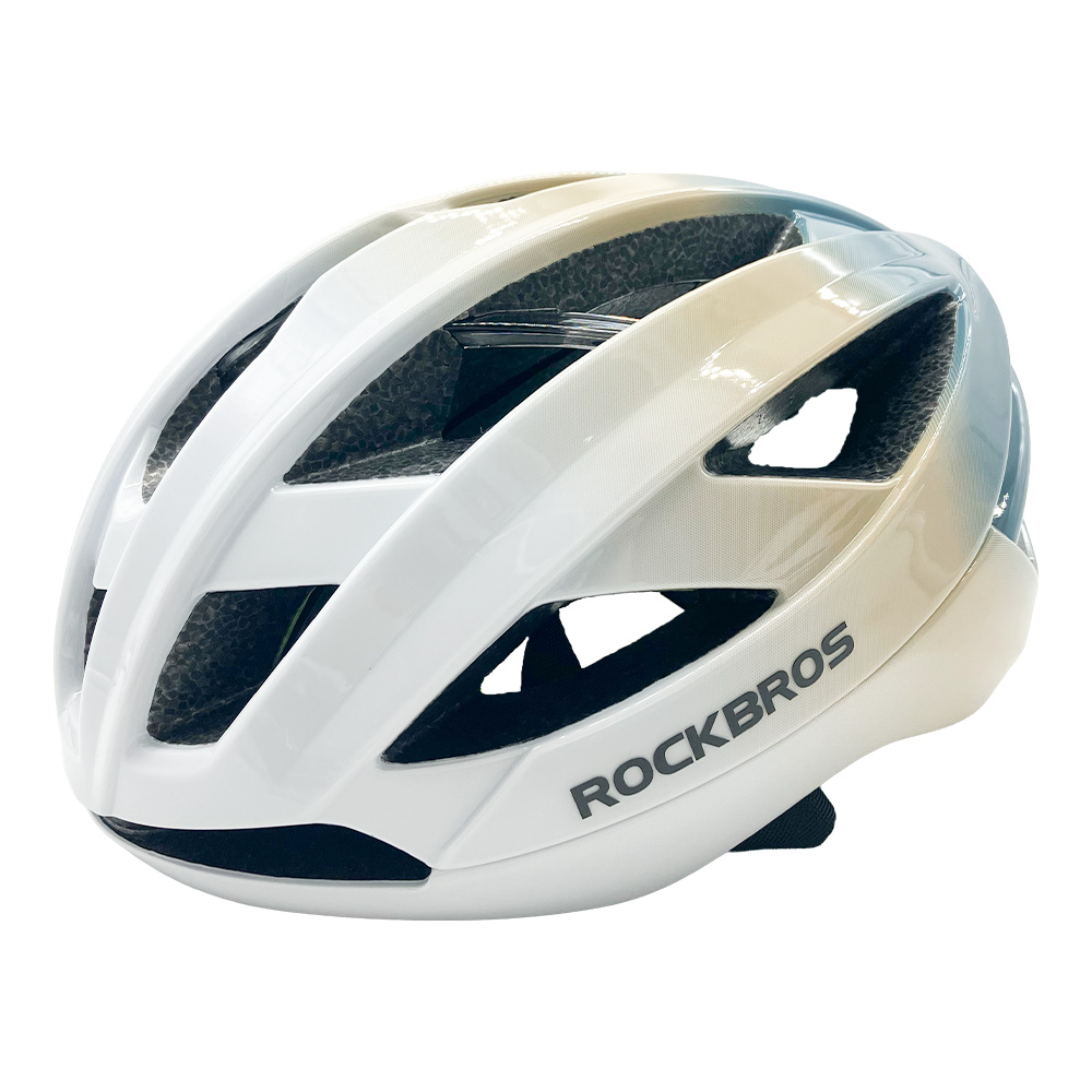 自転車ロードバイクヘルメット ROCKBROS 自転車 ヘルメット ロードバイク CE認証 衝撃吸収 弾性パッド