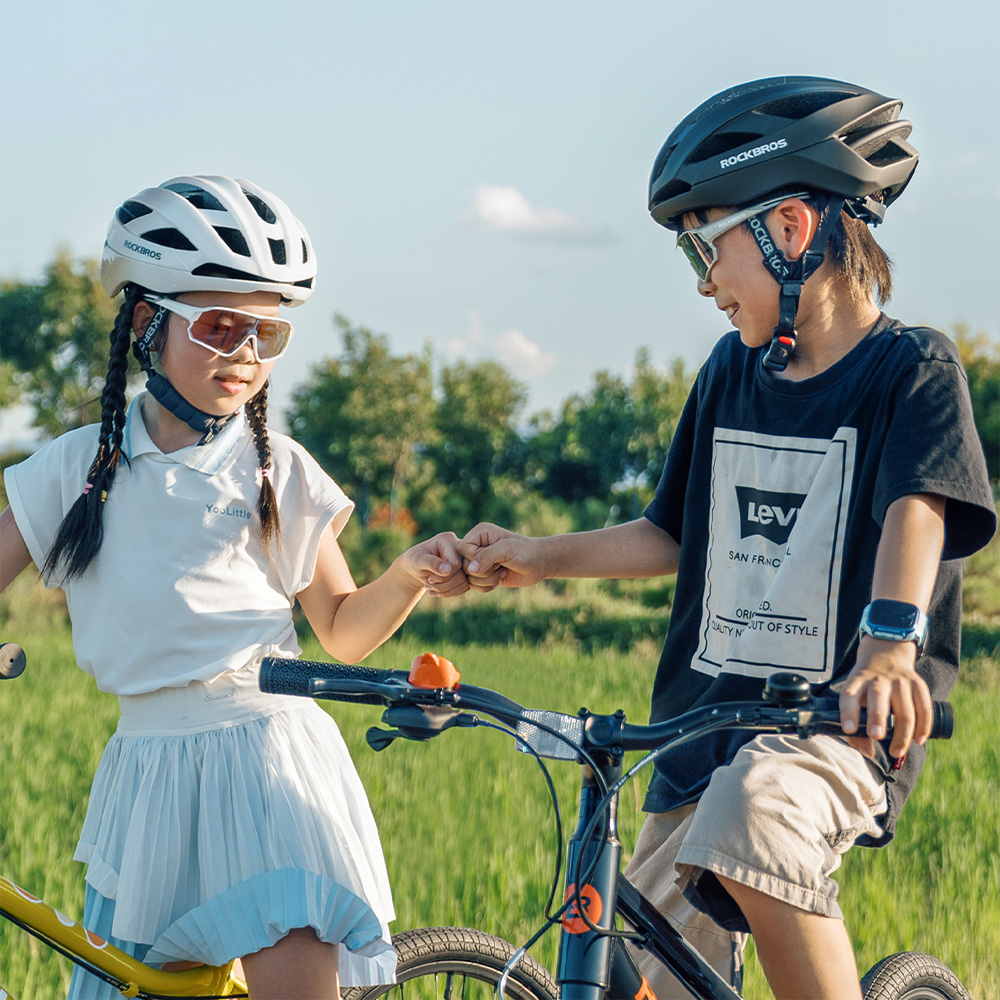 ROCKBROS 自転車 ヘルメット CE認証 衝撃吸収 inioc+ 抗菌 アジアン