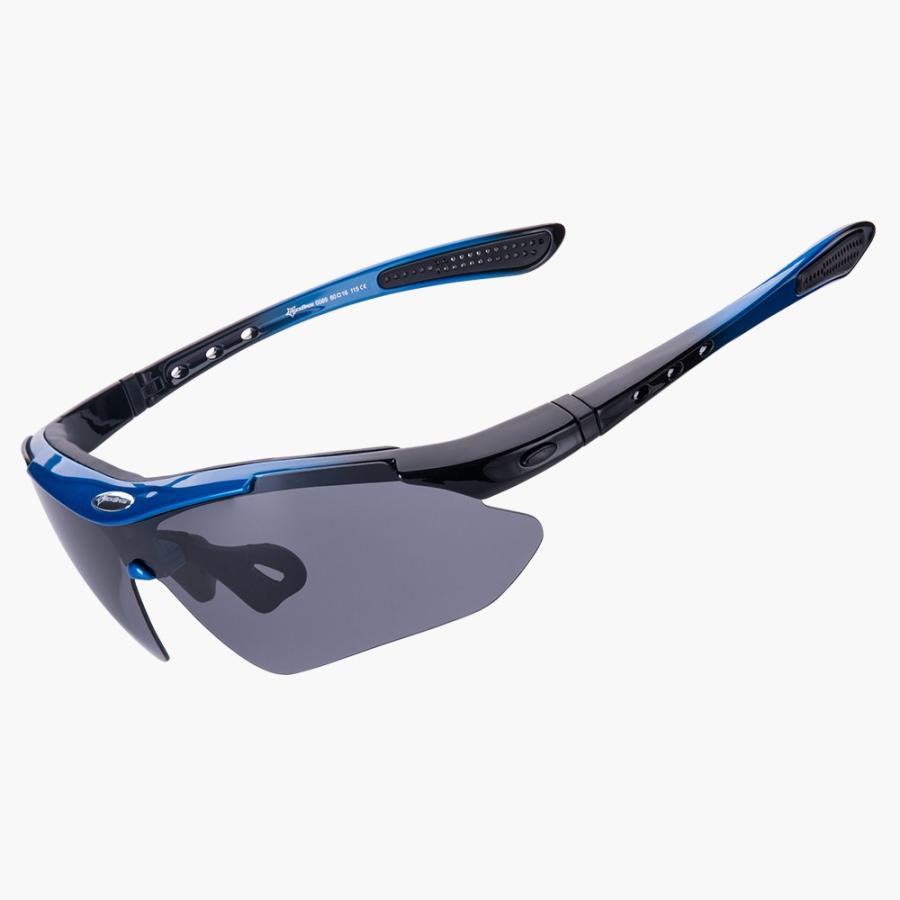 新品 送料無料サングラス 偏光レンズ スポーツサングラス 交換レンズ4枚付属 超軽量 紫外線カット UV400 スポーツサングラス 
