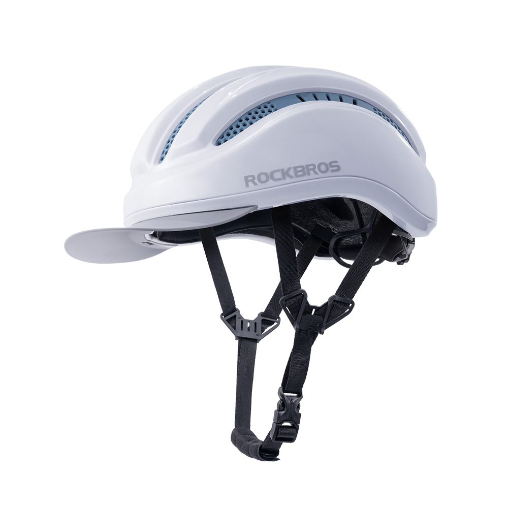 ROCKBROS 自転車 ヘルメット 調光 サングラス付き バイザー UV400 CE