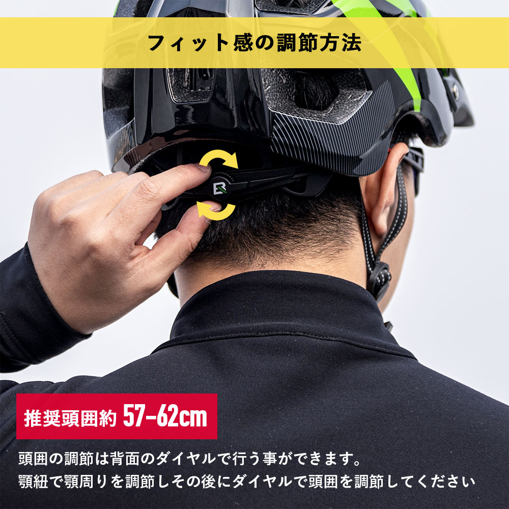 自転車 ヘルメット 男性 女性用 通勤 通学 街乗り GoPro互換マウント付属 2023年 努力義務化 ロックブロス