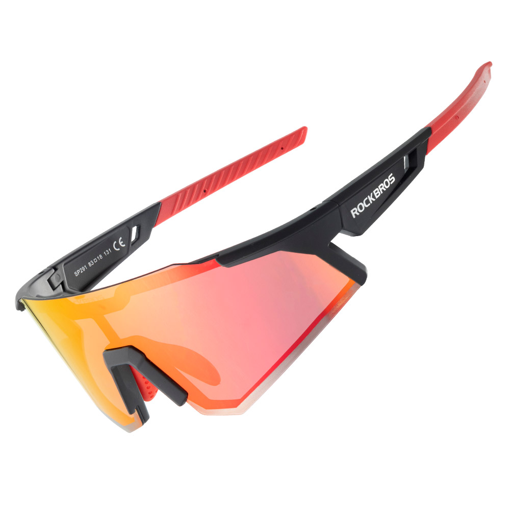 サングラス 偏光 調光 レンズ スポーツ 軽量 UV400 サイクリング 釣り ゴルフ 運転 父の日 プレゼント ロックブロス