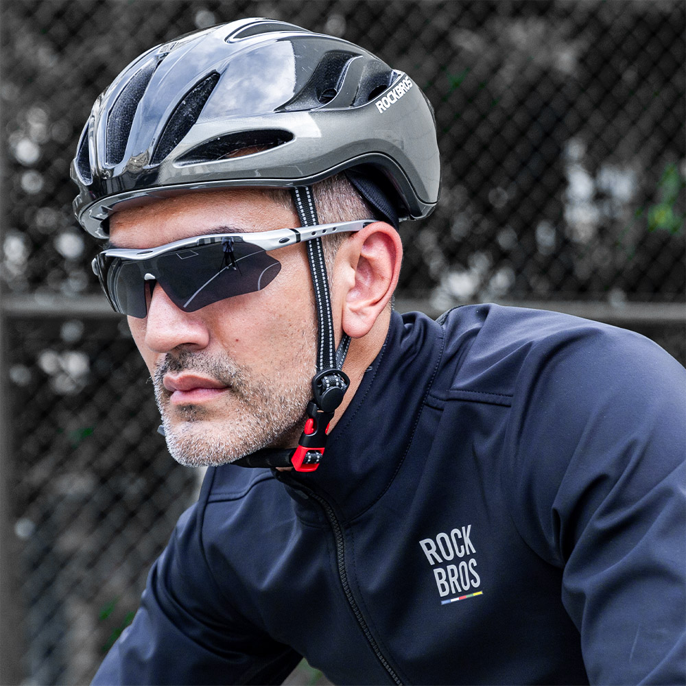 偏光サングラス スポーツサングラス 偏光レンズ スモークレンズ 超軽量