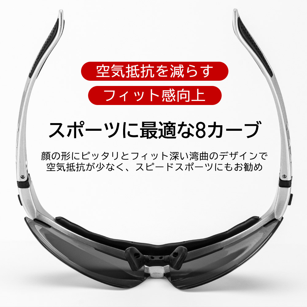 100% スポーツサングラス スモークレンズ スピードクラフト スモークレンズ サングラス【SPEEDCRAFT/スモーク