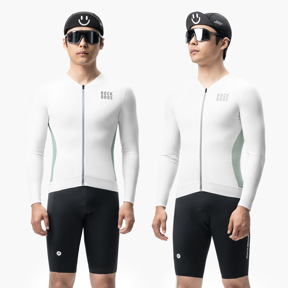 【未使用＋微使用セット】半袖サイクルウェア2種＋長袖サイクルウェア【加藤家大掃除 ROCKBROS サイクルジャージ 春夏 長袖 サイクルウェア