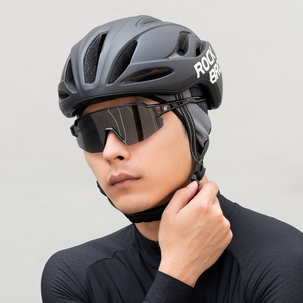ROCKBROS インナーキャップ ニット編み バイク 自転車 吸汗速乾