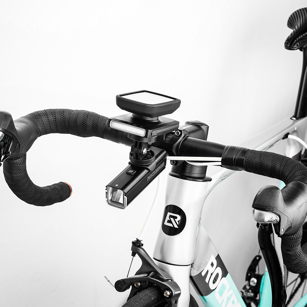 ROCKBROS 自転車 ライト モバイルバッテリー 2way USB 充電式 端子 3