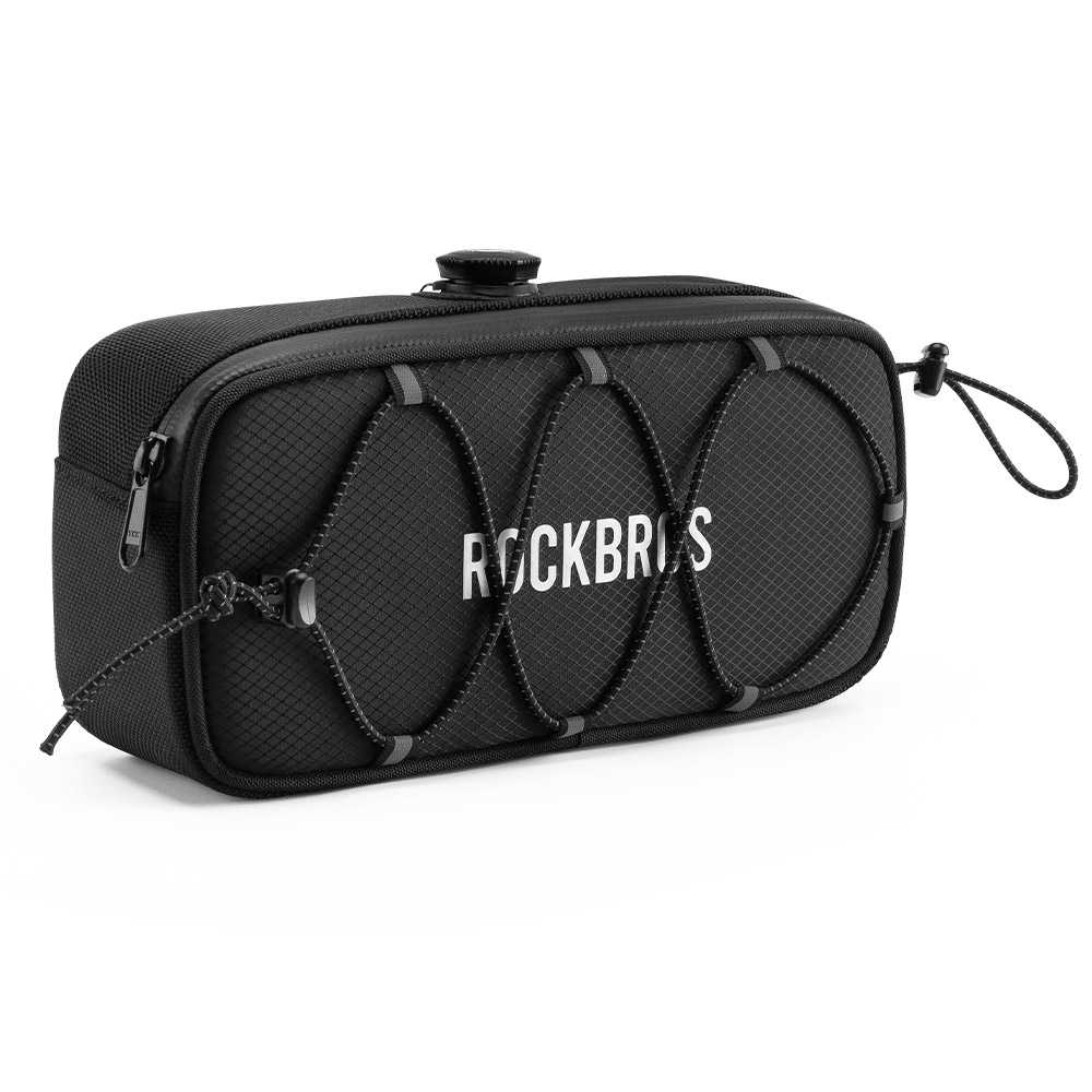 ROCKBROS 防水バッグ ブラック ROCKBROS ドライバッグ 防水 ミニ ショルダー 2L ポーチ 海