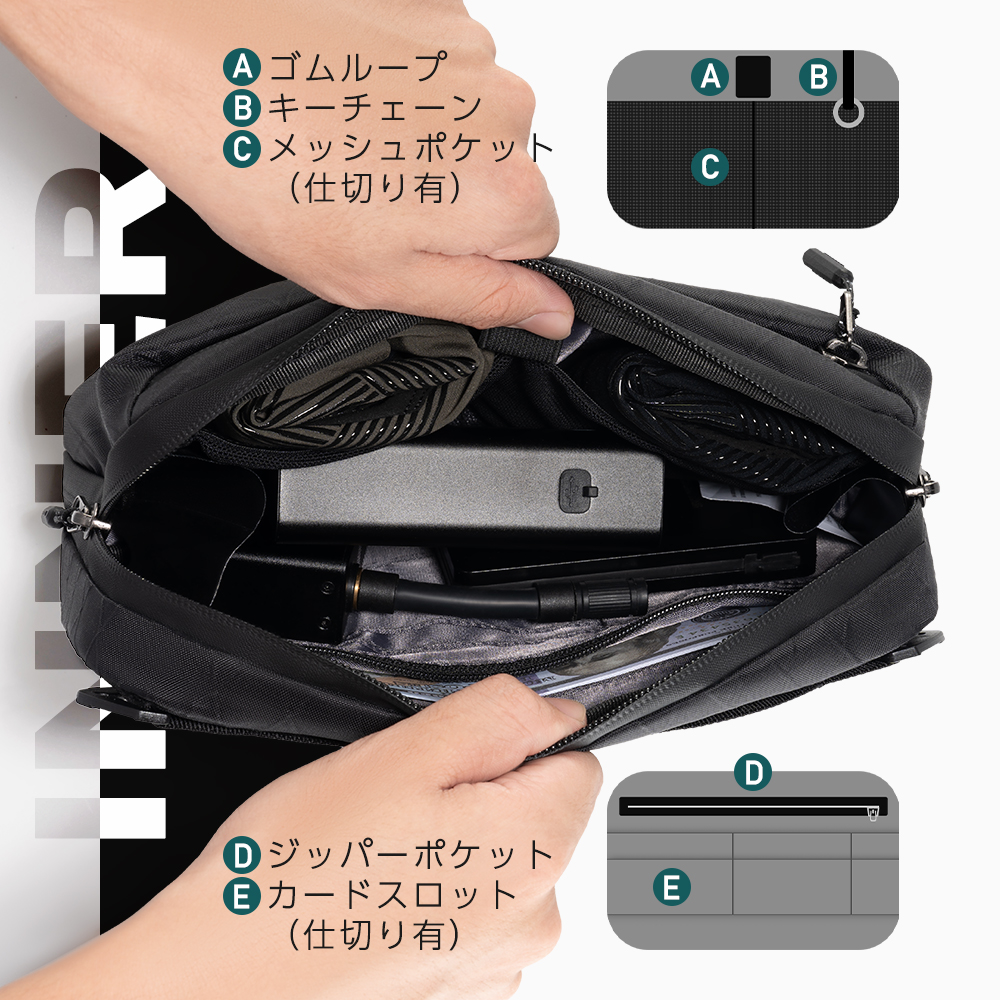フロントバッグ