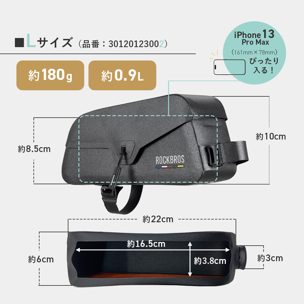 フレームバッグ