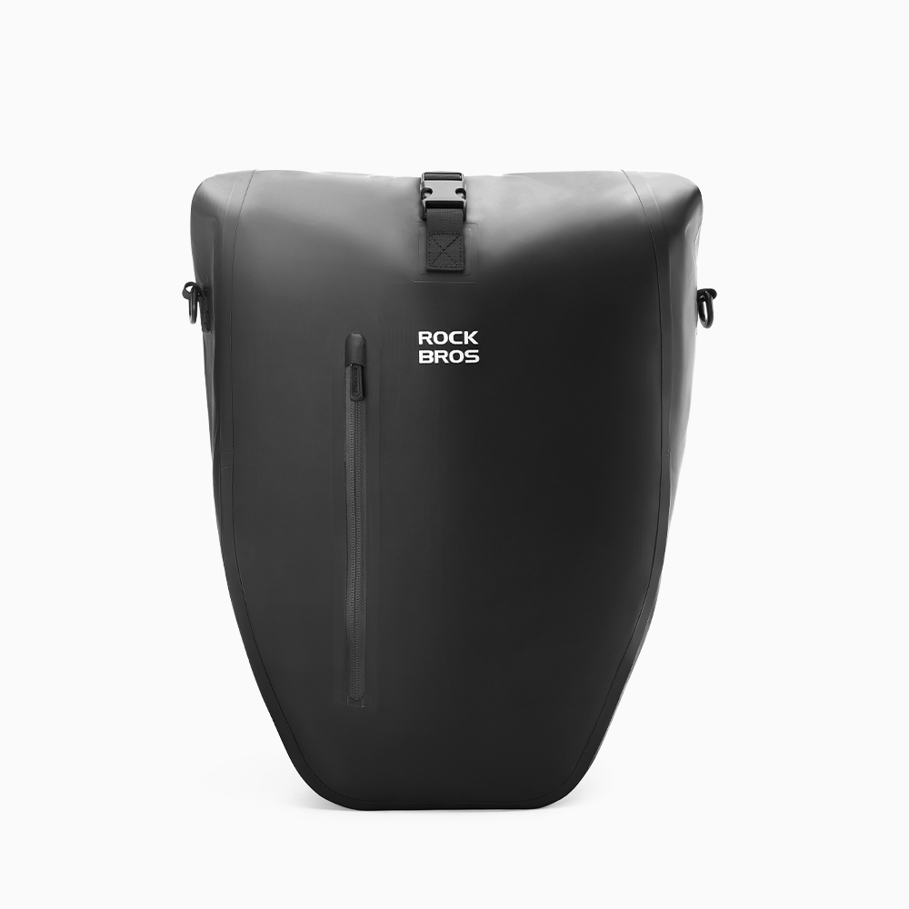 ROCKBROS 防水 パニアバッグ リアバッグ 自転車 キャリアバッグ ロール