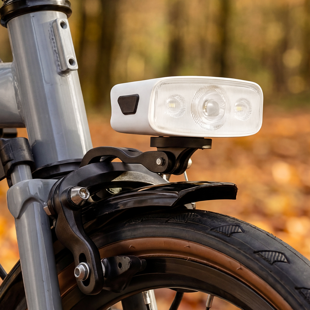 ROCKBROS 自転車 フロントライト ワイド 1200lm IPX6 防水 Type-C 充電