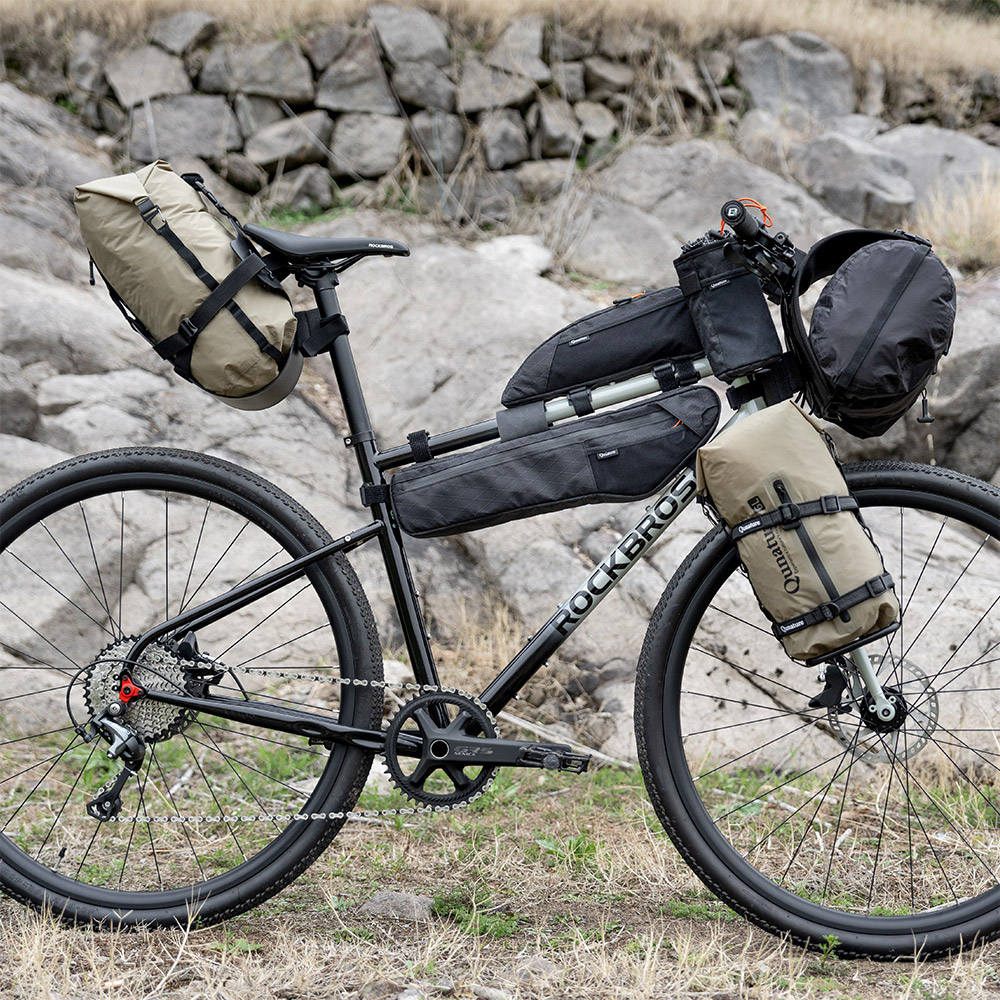 ROCKBROS フレームバッグ 自転車 ロードバイク MTB グラベル Eバイク 5