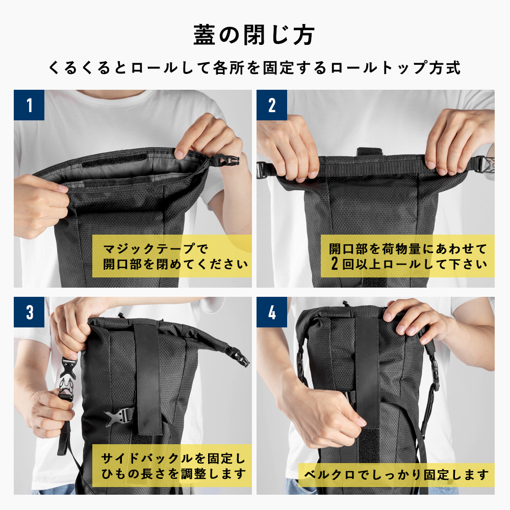 蓋の閉じ方について