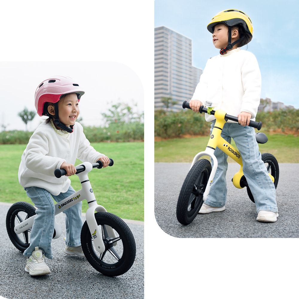 バランスバイク　自転車練習 バランスバイク キックバイク トレーニング ブレーキ 子ども 自転車