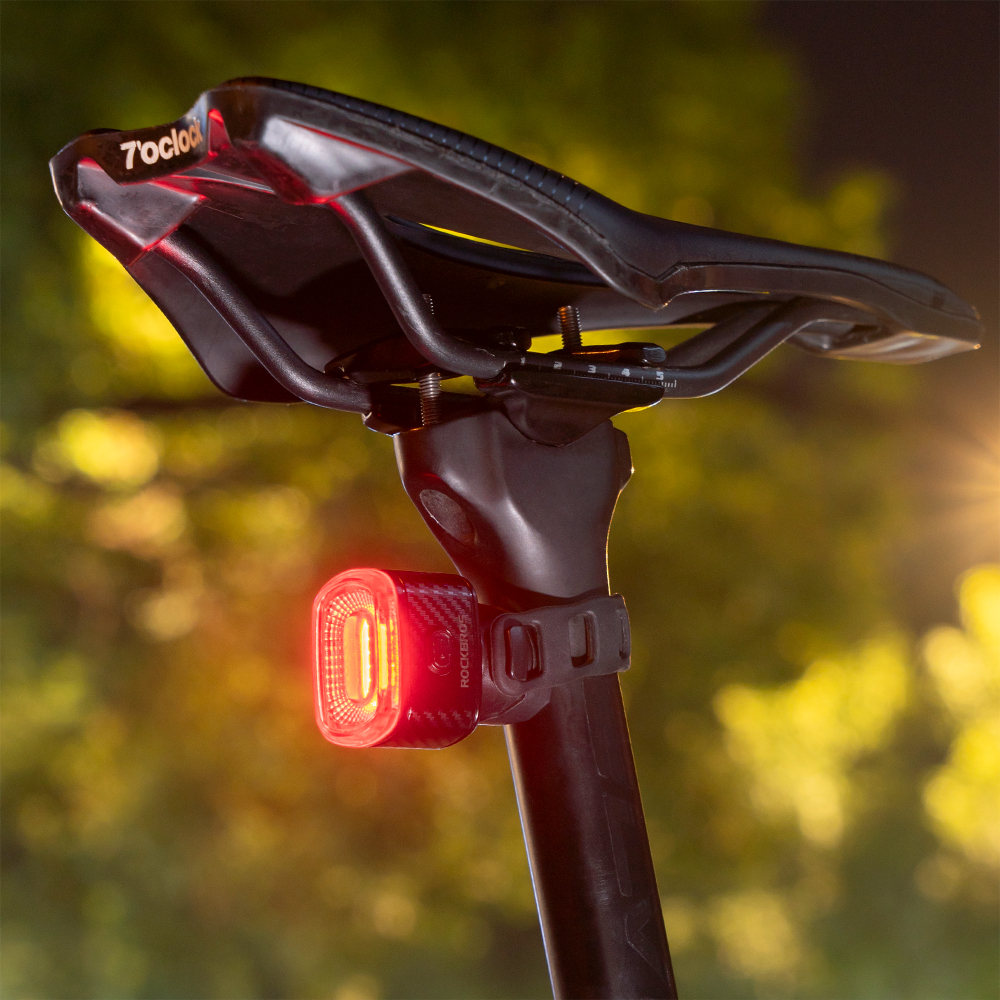 自転車 テールライト リア 後ろ USB充電 オートモード機能 LED 赤色光