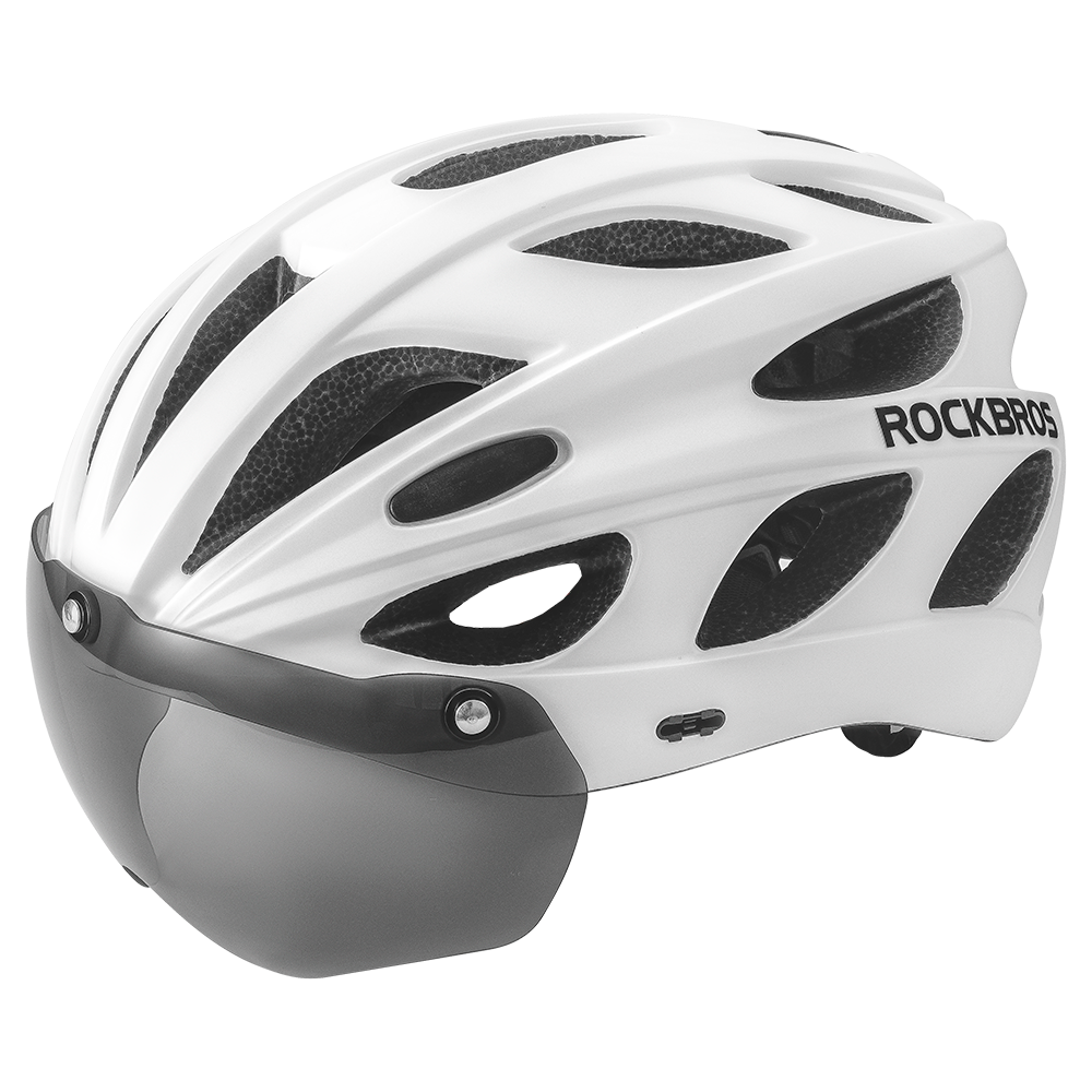 ROCKBROS 自転車 ヘルメット 学生 社会人 男性 女性用 シールド