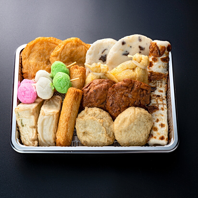 送料無料】練り物 おでん 8種 15点 3人前セット 揚げ蒲鉾 天ぷら