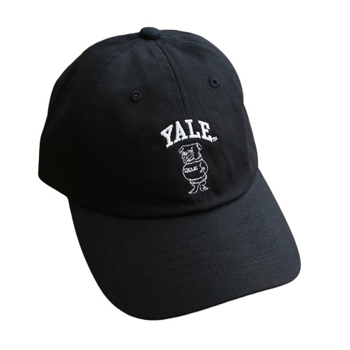 YALE ローキャップ イエール大学 帽子 メンズ レディース ツイルキャップ マスコット 犬 ブル...