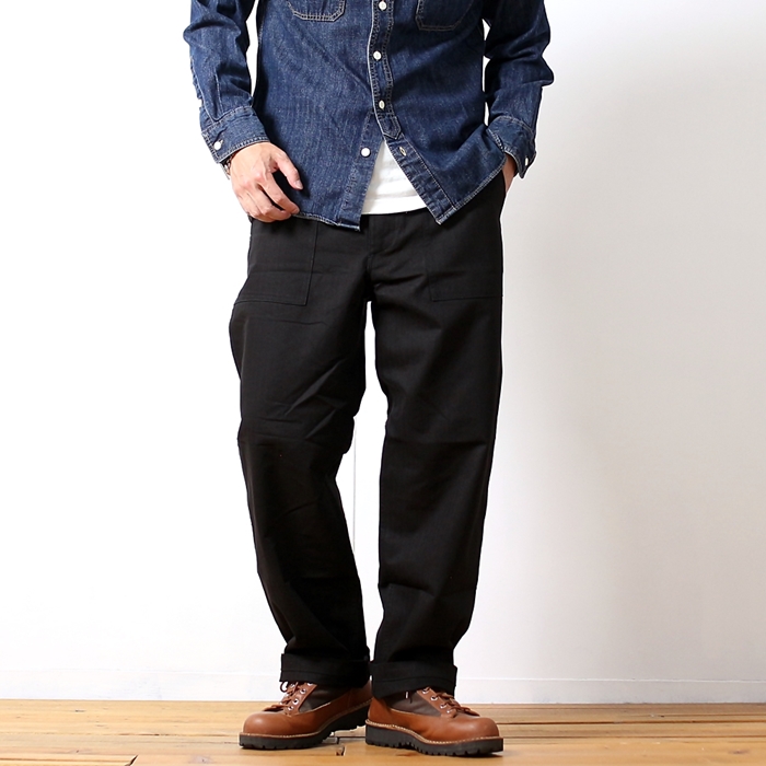 HOUSTON（ヒューストン） USアーミー ヘリンボーン ツイル