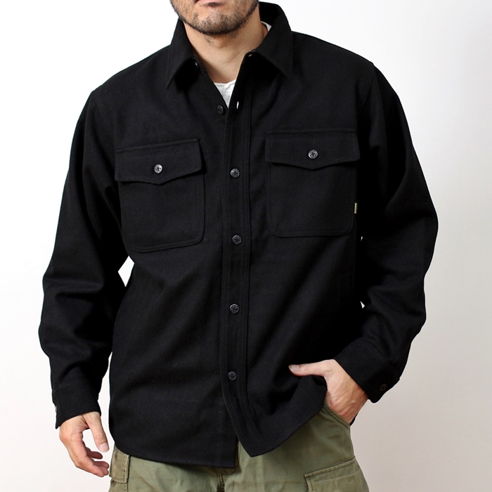 HOUSTON（ヒューストン） メルトン CPO ジャケット メンズ ブランド