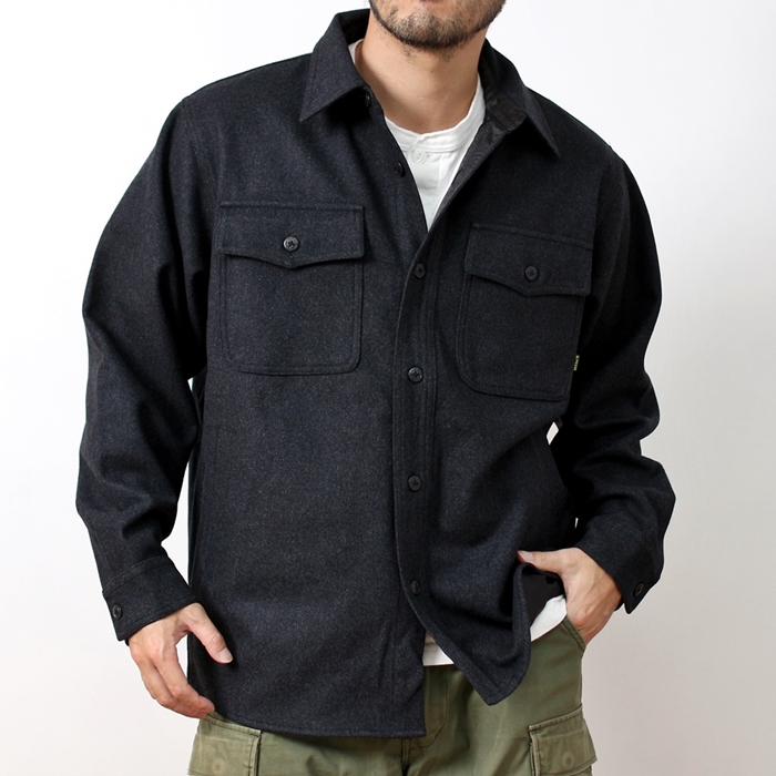 HOUSTON（ヒューストン） メルトン CPO ジャケット メンズ ブランド