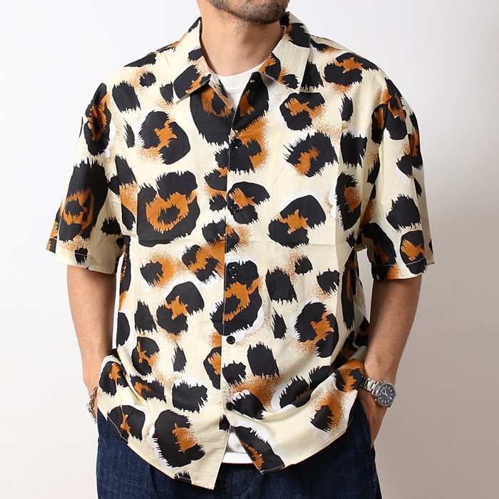 美品✨GERRY WEBER 半袖シャツ 動物柄 ヒョウ柄 美品✨GERRY WEBER 半袖シャツ 動物柄 ヒョウ柄の通販 by プチボヌ✨お