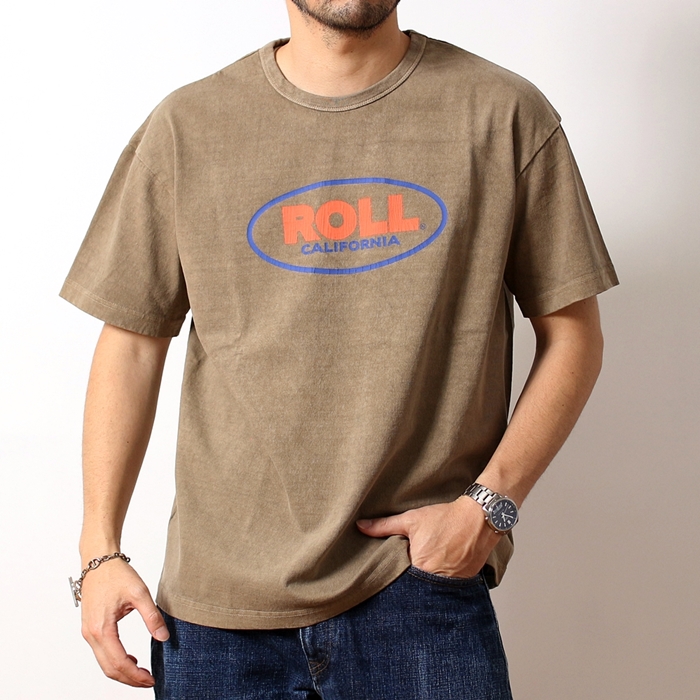 BARNS OUTFITTERS バーンズアウトフィッターズ ROLL Tシャツ 半袖 丸胴 厚手 ...