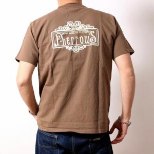 Pherrow&apos;s フェローズ Tシャツ 2024年 春夏 新作 24S-PPT2 半袖 Tシャツ ...