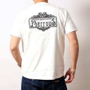 Pherrow&apos;s フェローズ Tシャツ 2024年 春夏 新作 24S-PPT2 半袖 Tシャツ ...