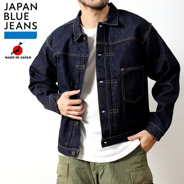 ジージャン ジャパンブルージーンズ デニム ジャケット JAPAN BLUE JEANS メンズ ブ...