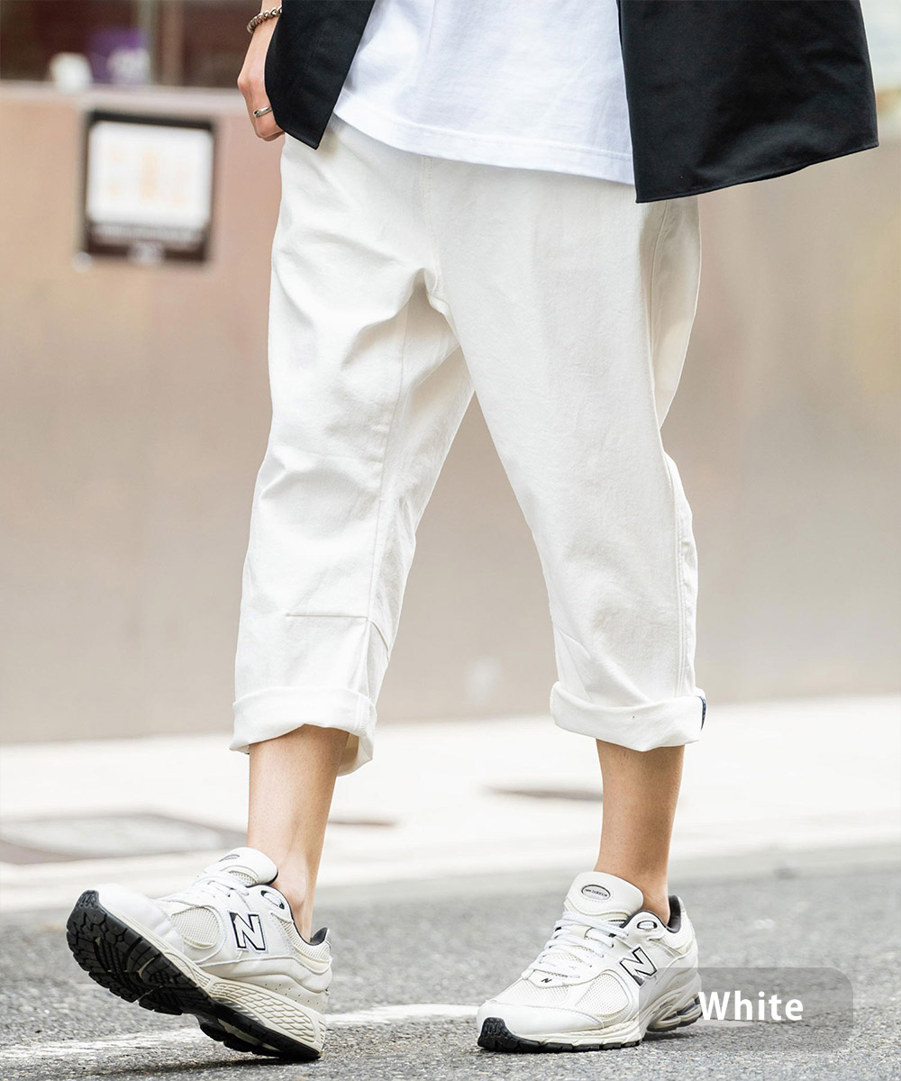 Rocky Monroe クロップドパンツ メンズ レディース デニム