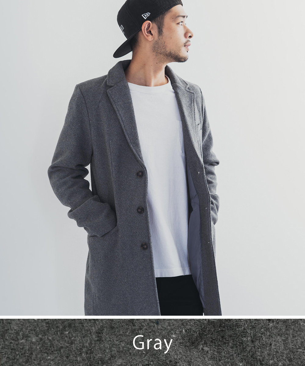 綺麗なチェスター コート ショート 丈 メンズ ファッションのすべて