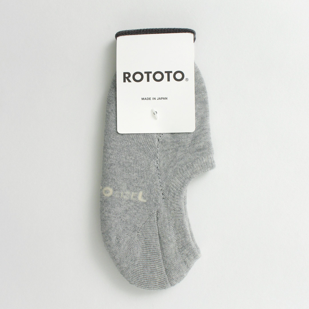 ROTOTO（ロトト） パイルフットカバーソックス / メンズ レディース 靴下 無地 日本製 R1...