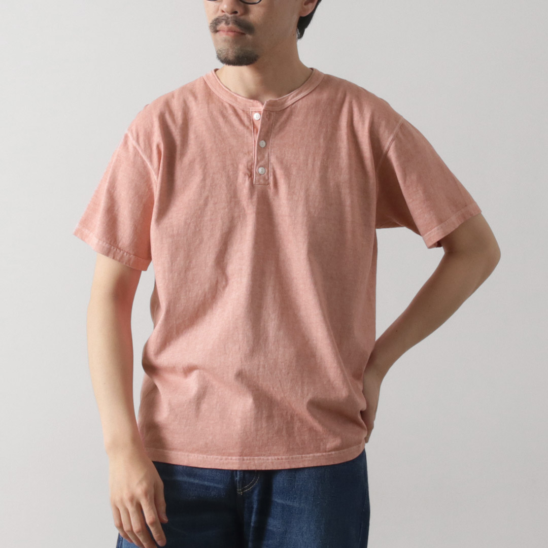 ヘンリーネック ロングスリーブTシャツ FN-TSHL-004 | THE FLAT HEAD