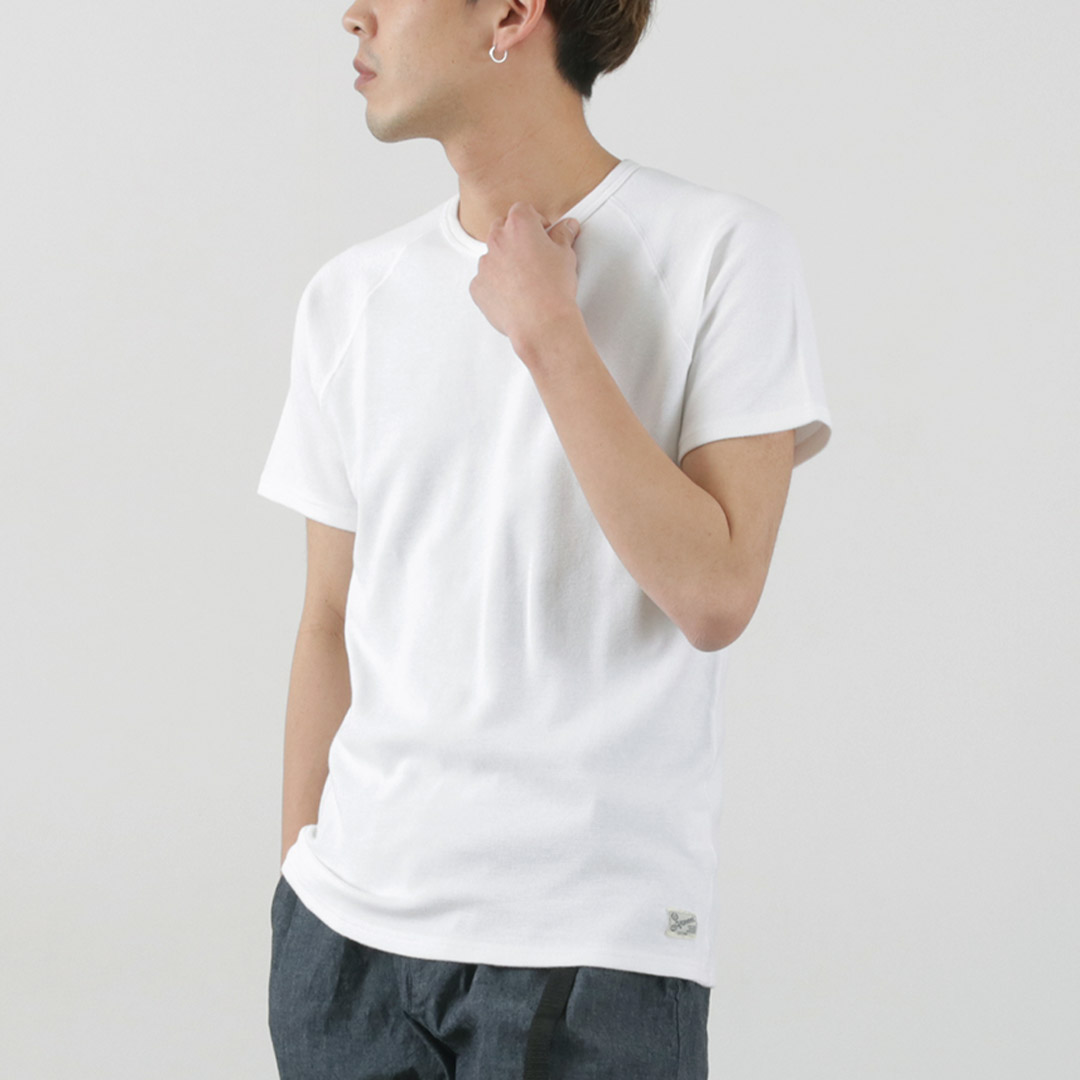 KEPANI（ケパニ） ラフィー スパンフライス半袖Tシャツ / 伸縮 綿 コットン メンズ｜rococo｜02