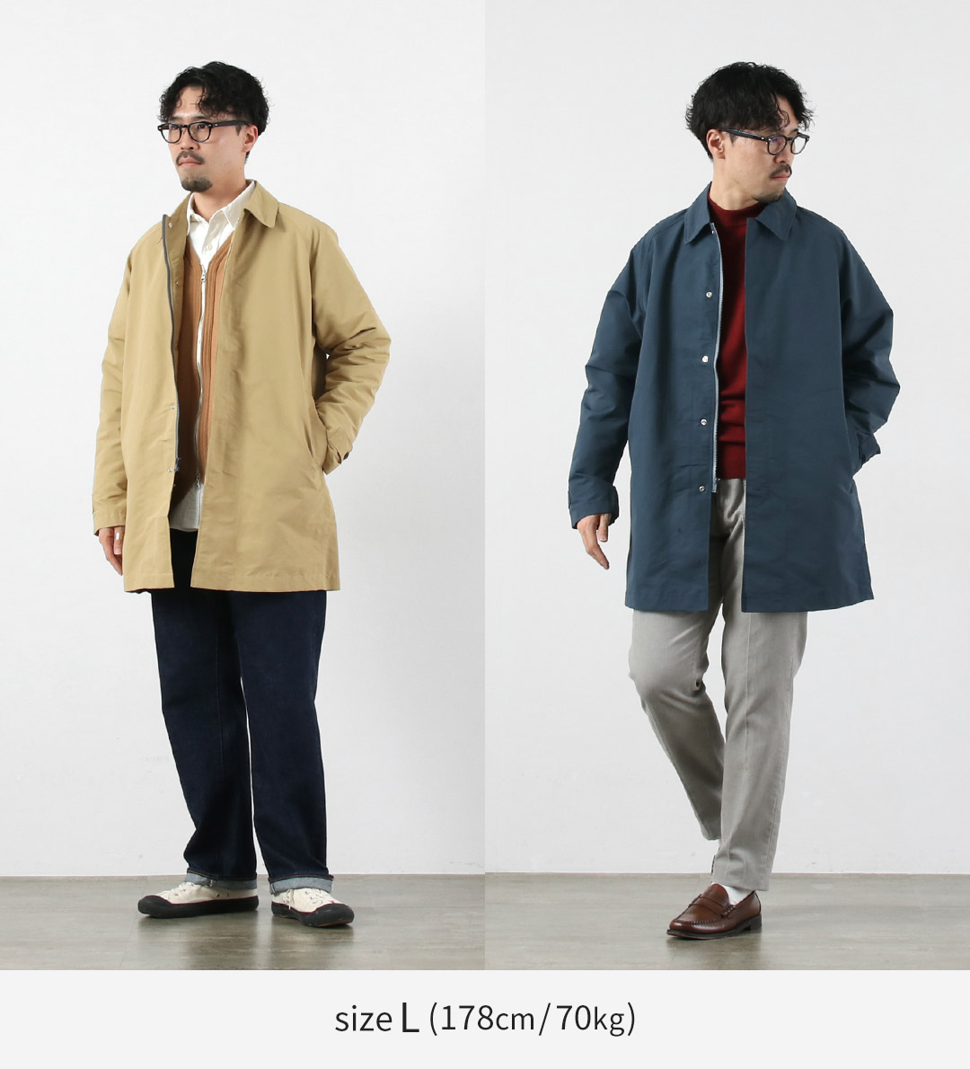 50th シェラデザイン　USA製　ステンカラーコート　50周年記念 50th シェラデザイン USA製 ステンカラーコート 50周年記念