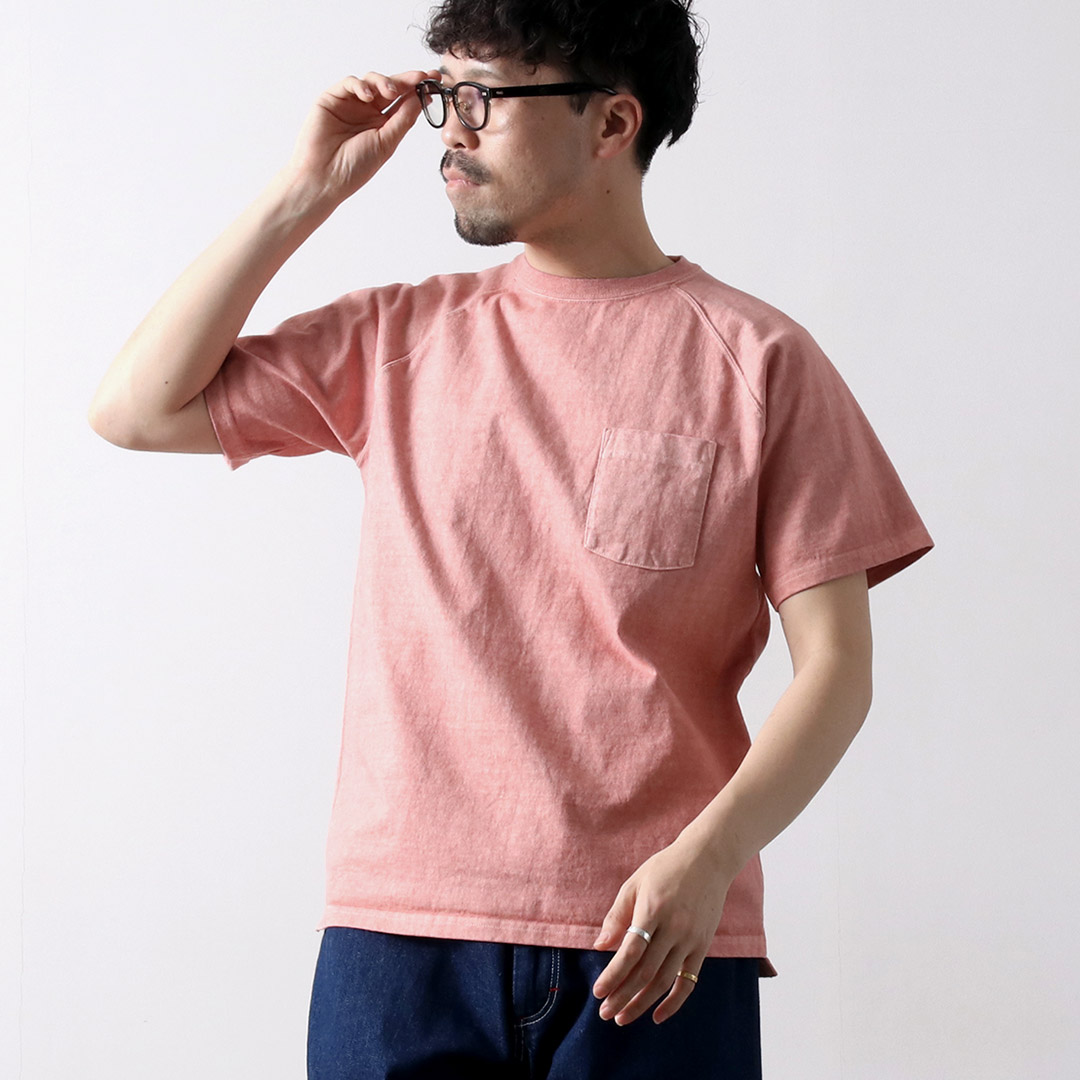 ★THOM BROWNE★コットン ラグビー ショート スリーブ Tシャツ Good On（グッドオン）Short Sleeve Heavy Raglan Pocket Tee