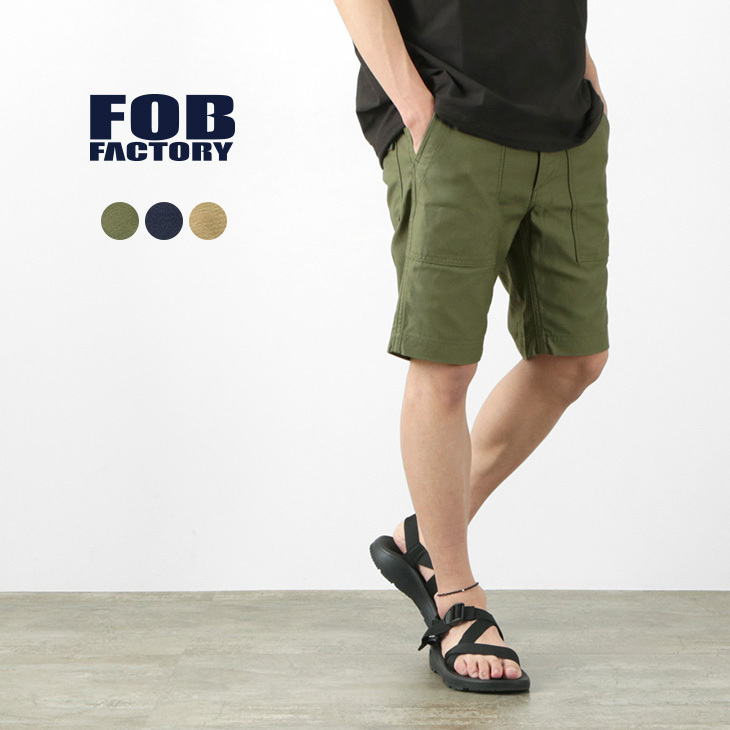 FOB FACTORY（FOBファクトリー） F4170 ベイカーショーツ / ベーカー