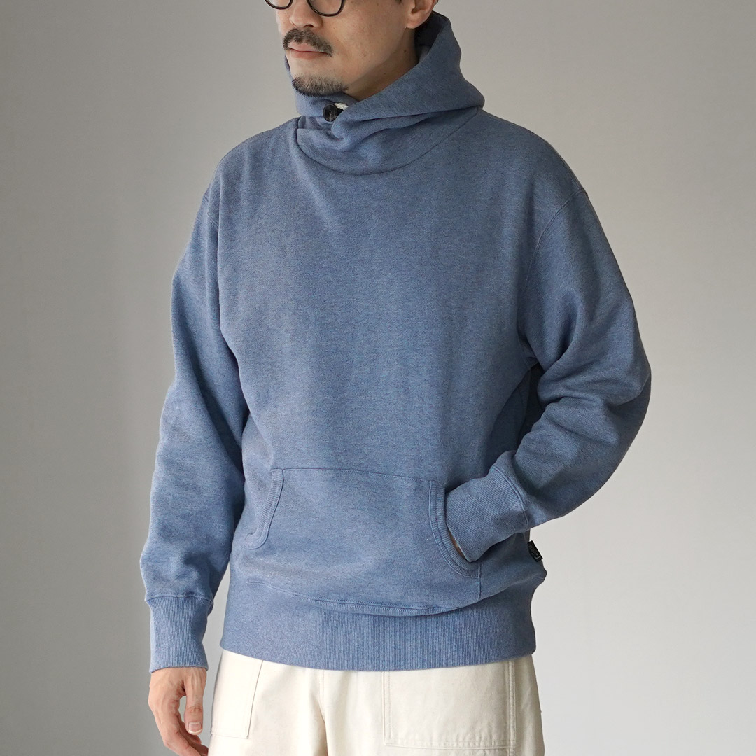 GOHEMP ゴーヘンプ パーカー ブルー Lサイズ モンゴリアン GOHEMP（ゴーヘンプ） GO HEMP gohemp トップス パーカー HEMP SET IN