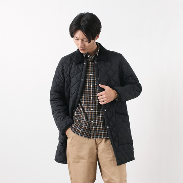 BARBOUR（バブアー） リッツデール SL ロング ナイロン キルティング