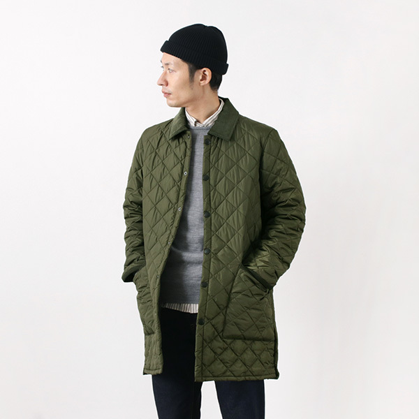 BARBOUR（バブアー） リッツデール SL ロング ナイロン キルティングジャケット / コート / メンズ