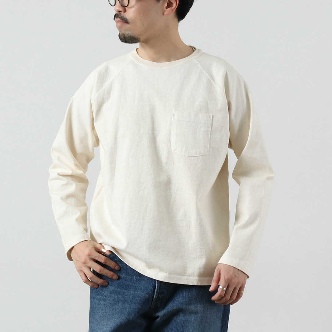 GOOD ON（グッドオン） カラー別注 ヘビー ラグラン ポケット Tシャツ