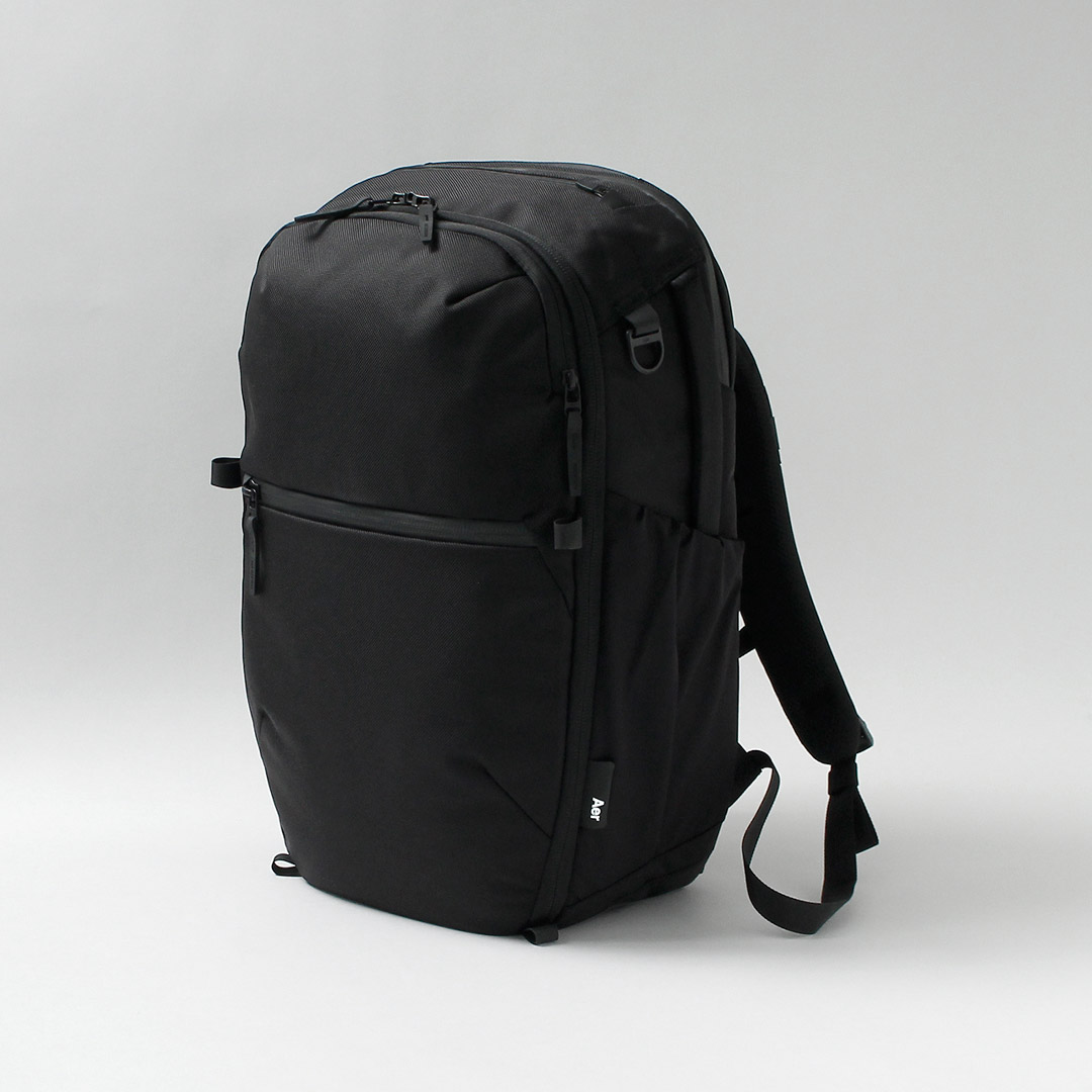 Aer エアー BEAUTY&YOUTH ブラック ビジネスバックパック Aer（エアー） トラベルパック4 35L バックパック 撥水 / 機内持ち込み