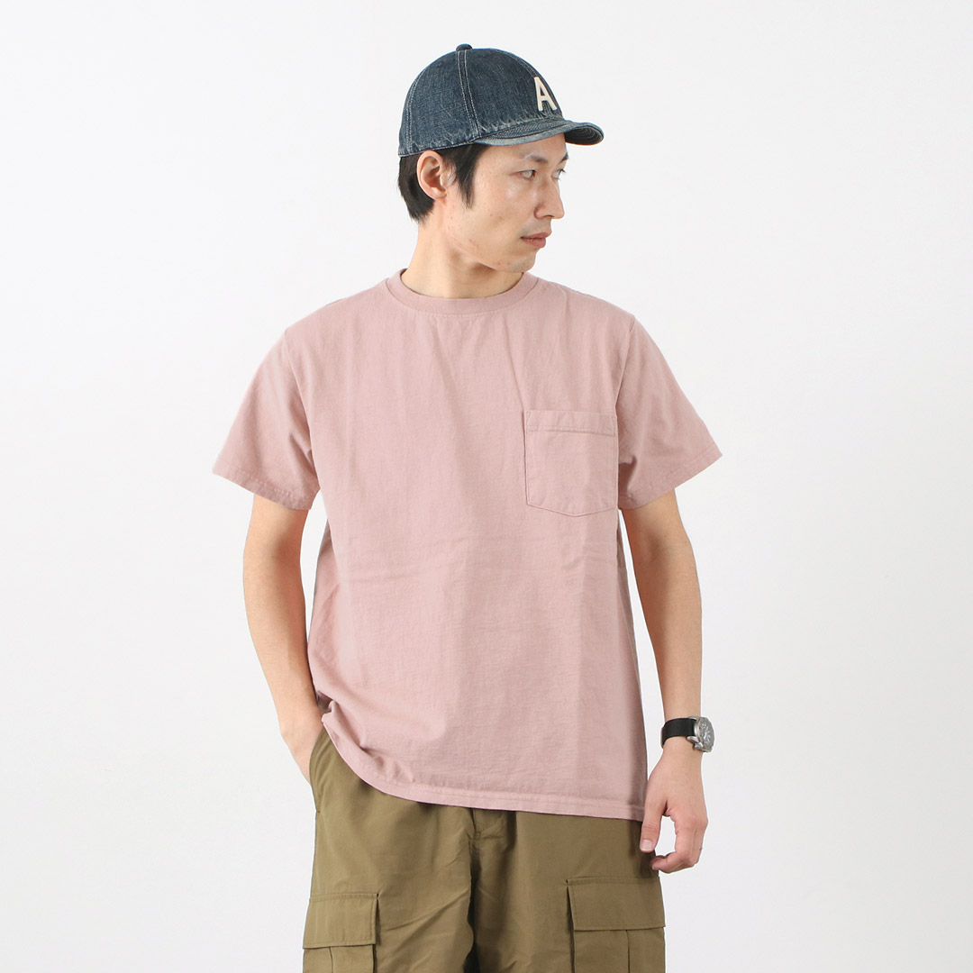 GOODWEAR（グッドウェア） カラー別注 ポケット Tシャツ 半袖 / メンズ レディース / ...